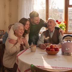 Generation frame 4 for the “Family Warmth” ad